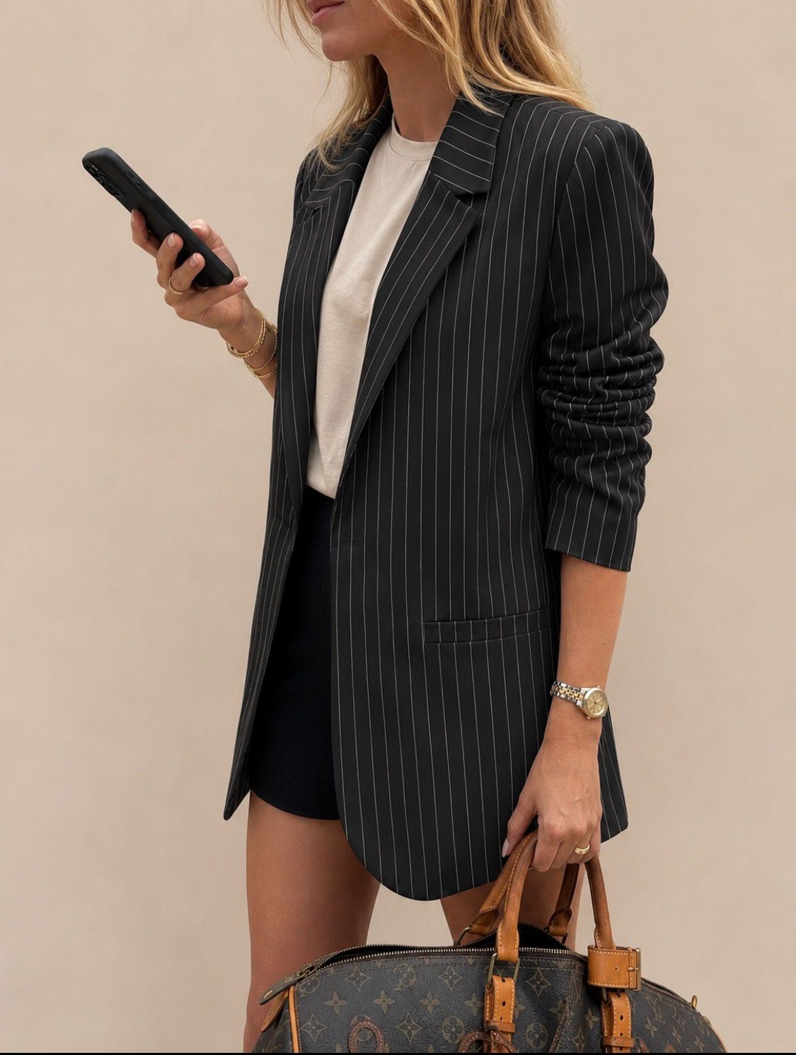 Blazer Sastrero Rayado