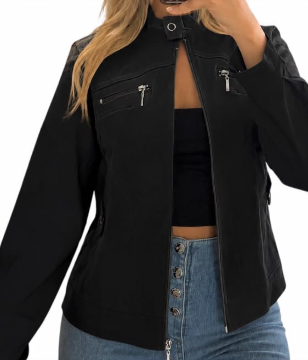 Campera de Bengalina Elastizada - Imagen 2