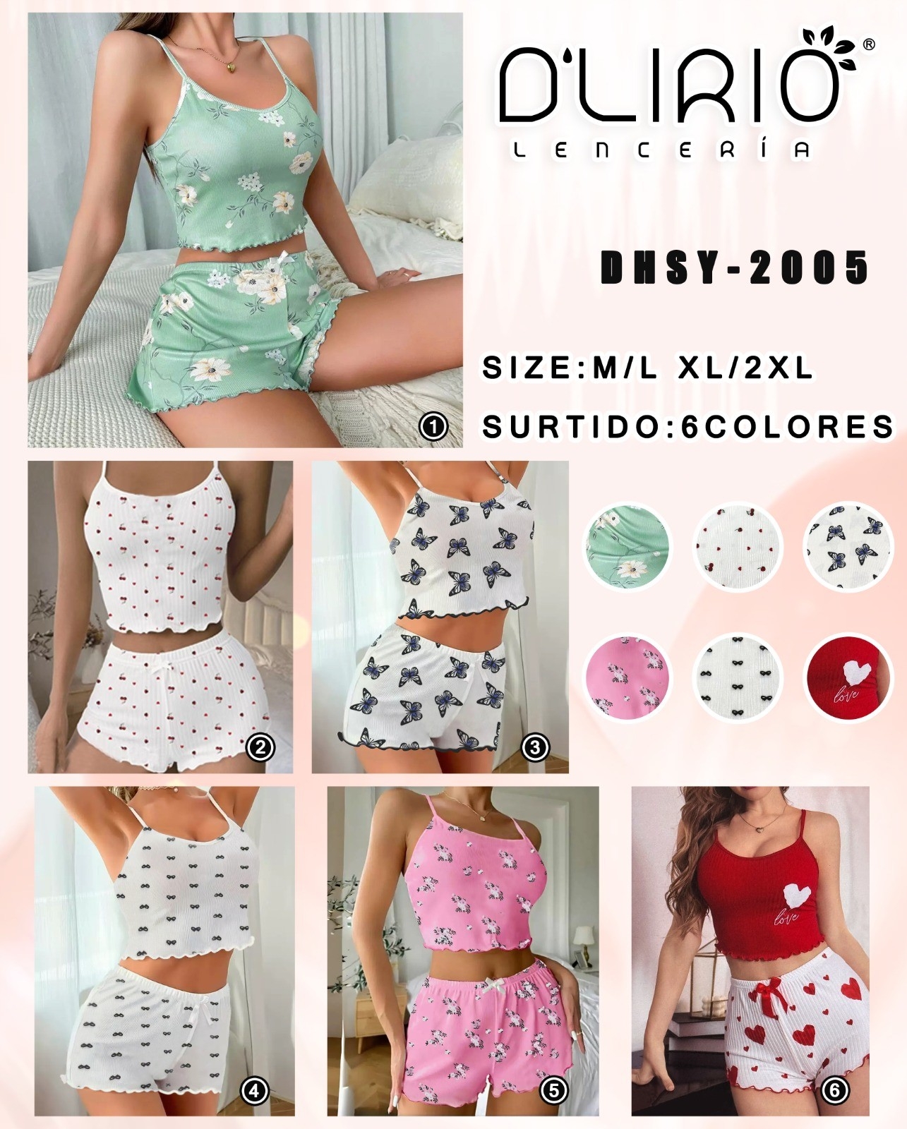 Pijama 2 Piezas Estampado - Imagen 2
