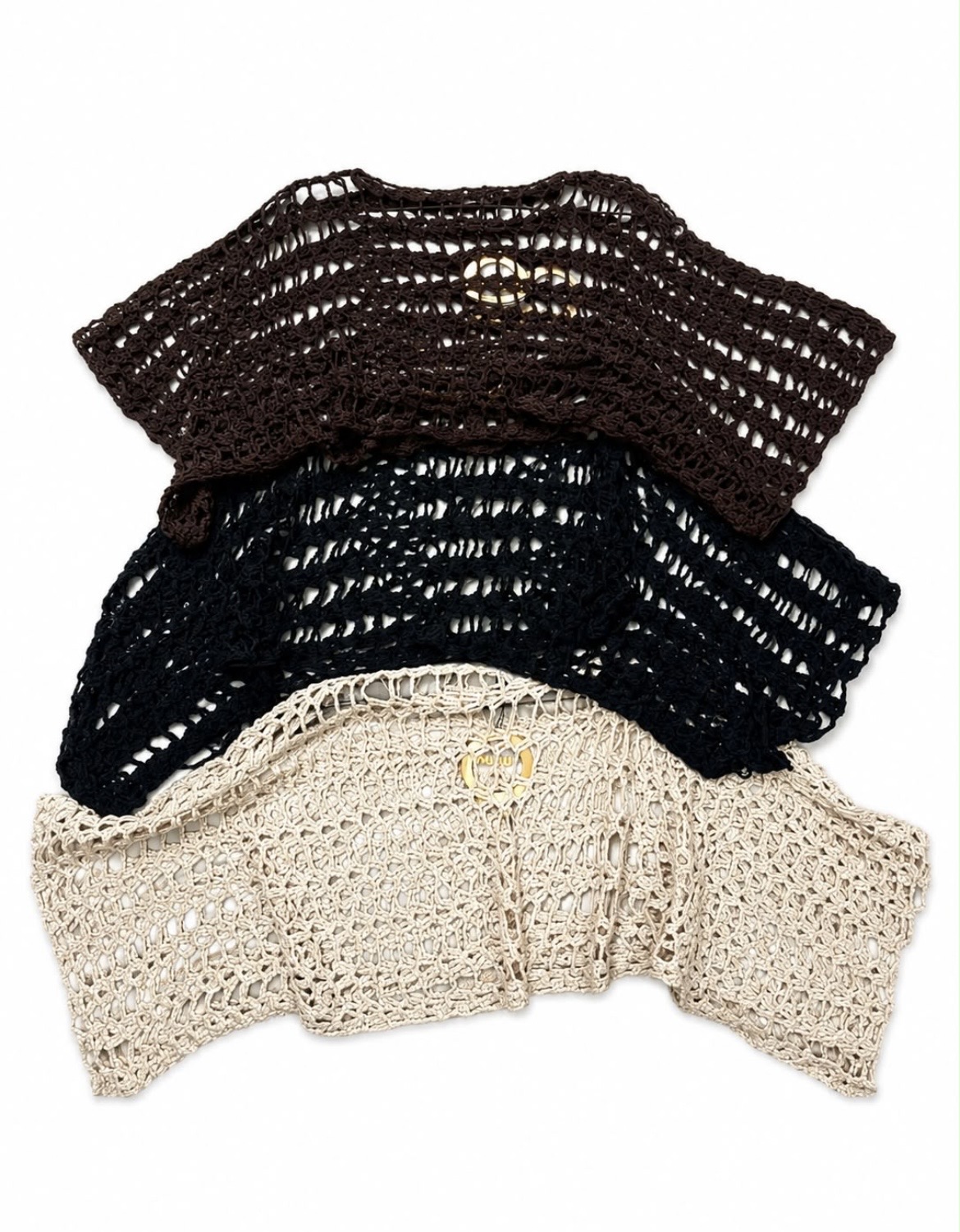 Poncho Tejido Calado - Imagen 2