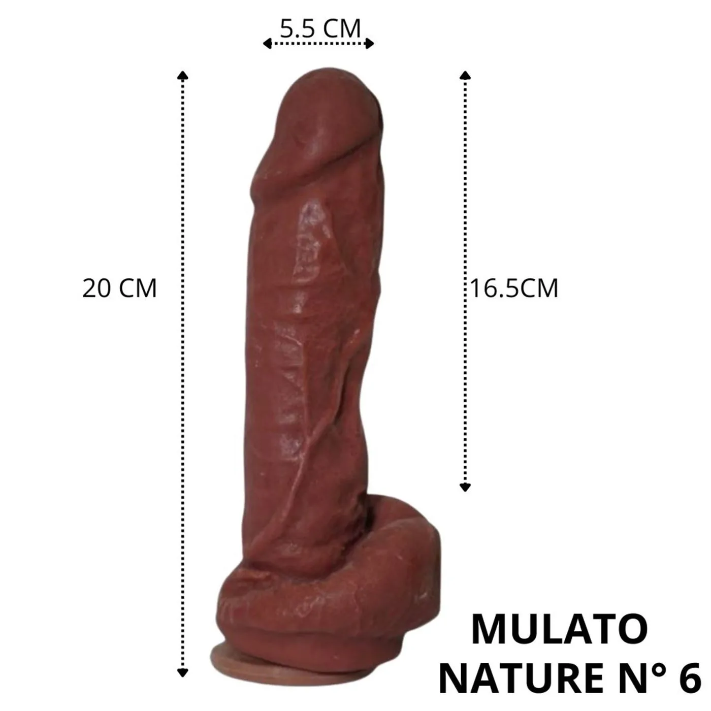 Consolador Mulato N°6, detalle