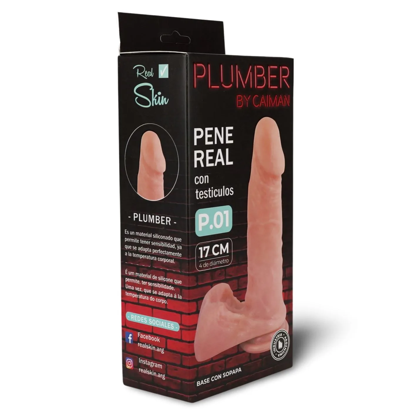 Dildo Plumber con sopapa