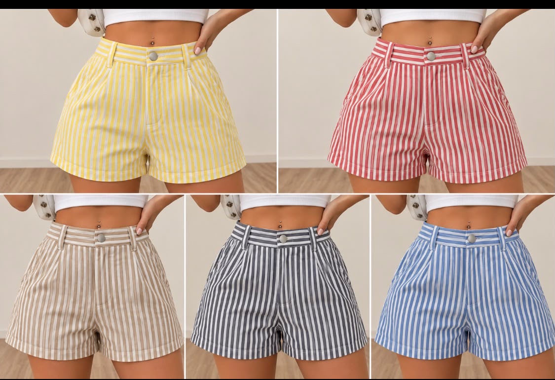 Short Rayado de Fibrana - Imagen 3