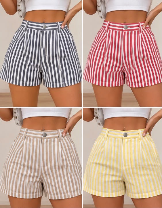 Short Rayado de Fibrana - Imagen 4