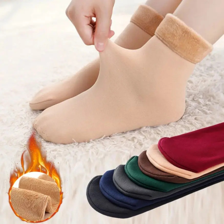 1 Can Can Efecto Piel + 2 Medias Cortas Polar Mujer Termicas - Imagen 5