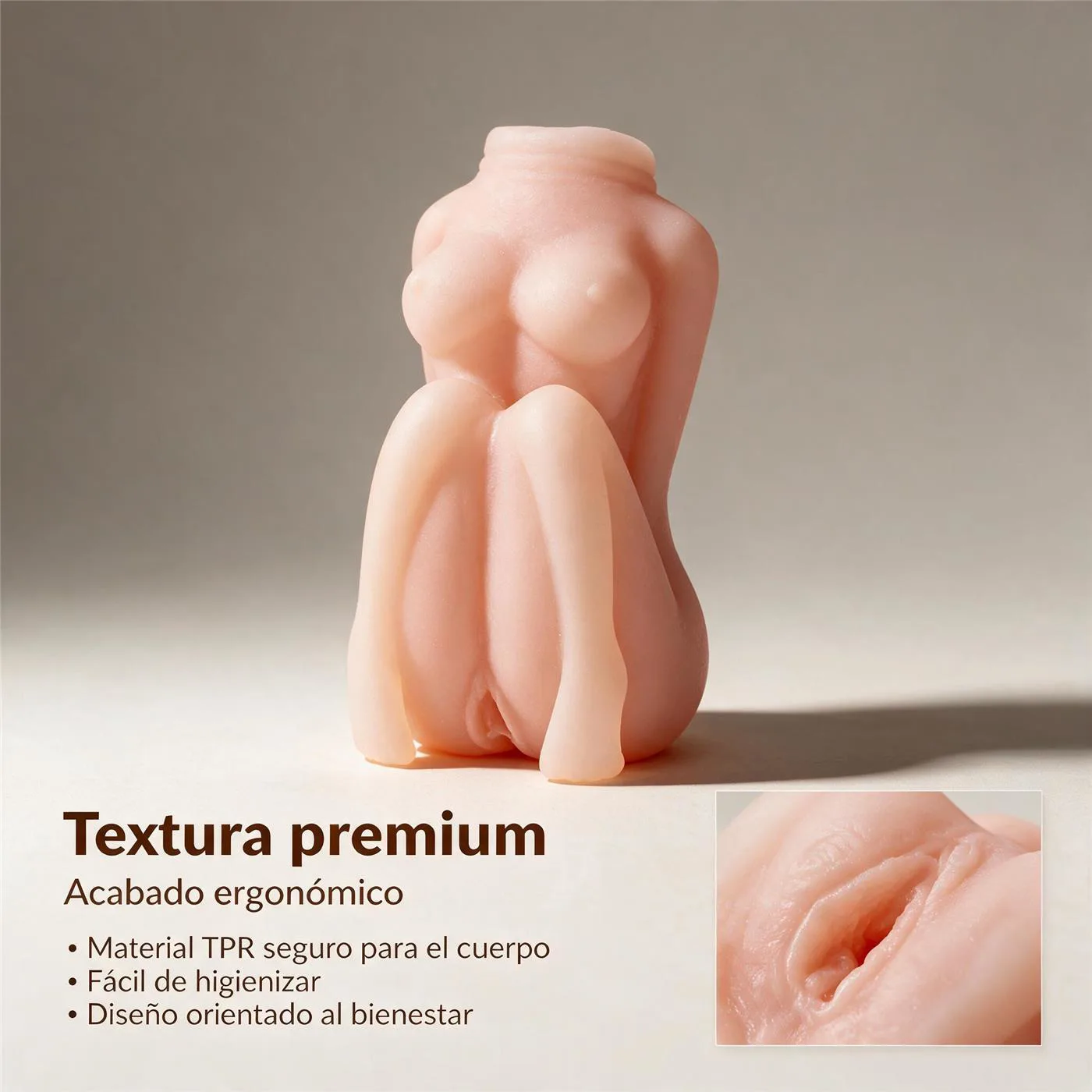 Masturbador Mini Body, detalle
