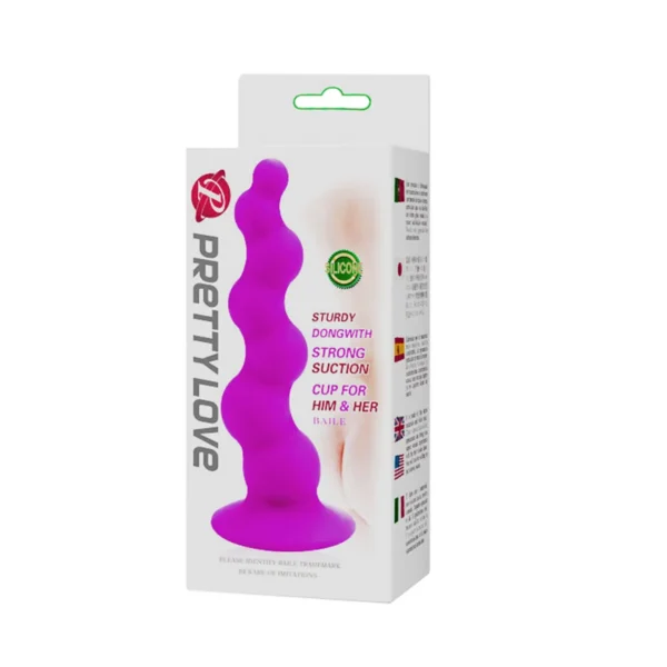 Dildo anal Burbujas de Placer