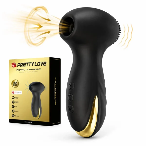 Succionador de clítoris Gold Royal Pleasure
