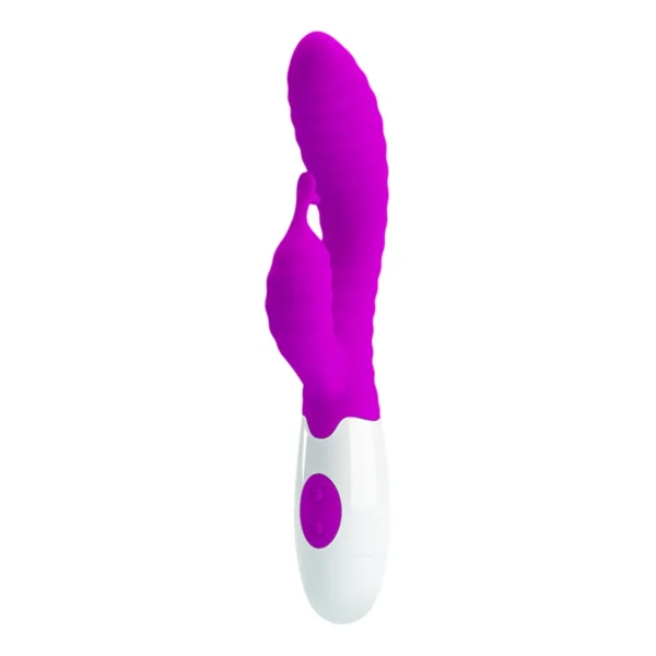 Vibrador punto G y clítoris 30 funciones violeta