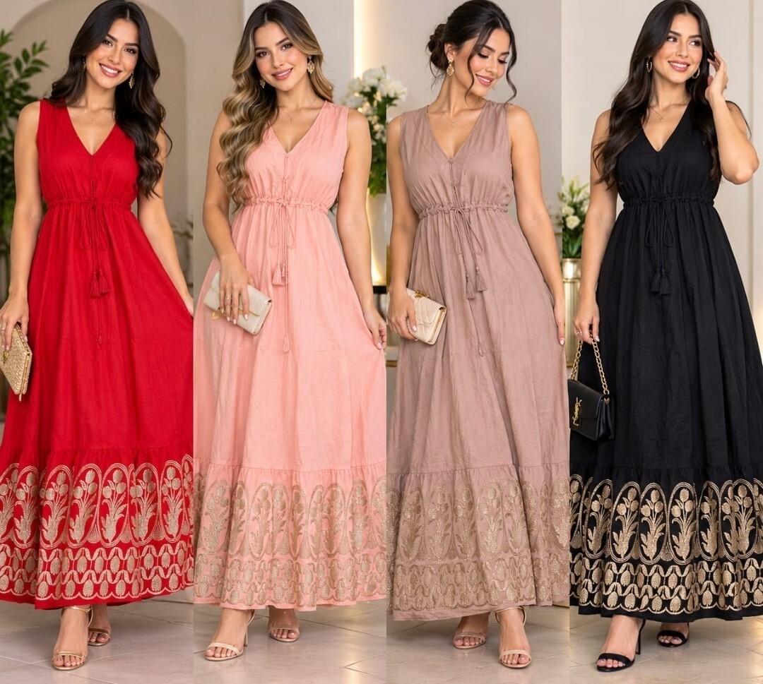 Vestido Importado Con Guarda - Imagen 2