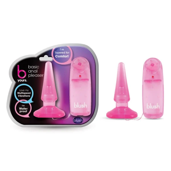 Plug anal vibrador B Yours rosa