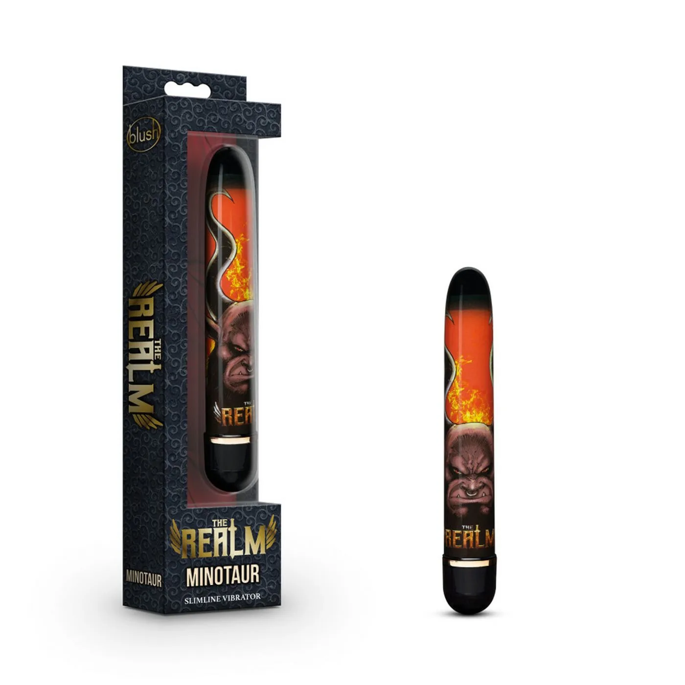 Dildo Fantasía The Realm Minotauro Rojo | Blush