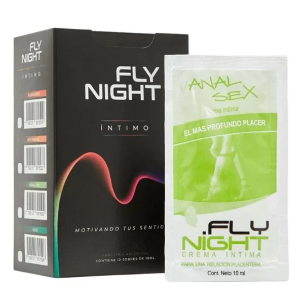 Caja de 12 sachets lubricante anal