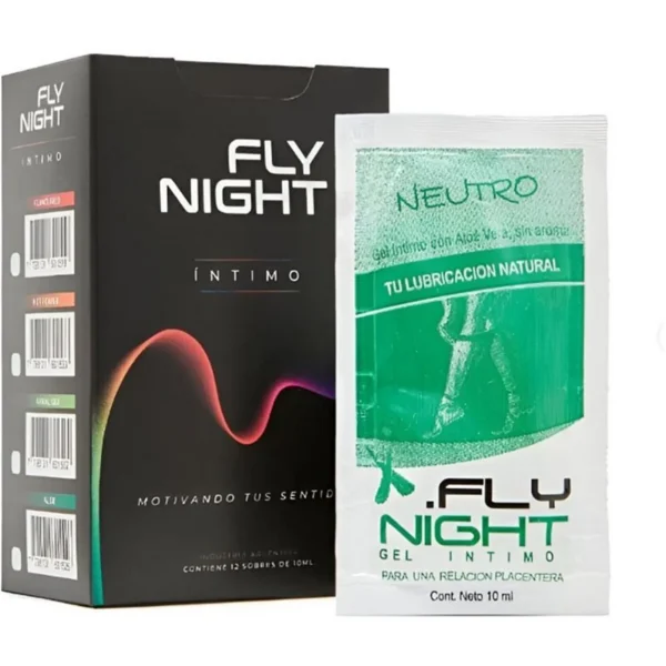 Caja de 12 sachets lubricante neutro