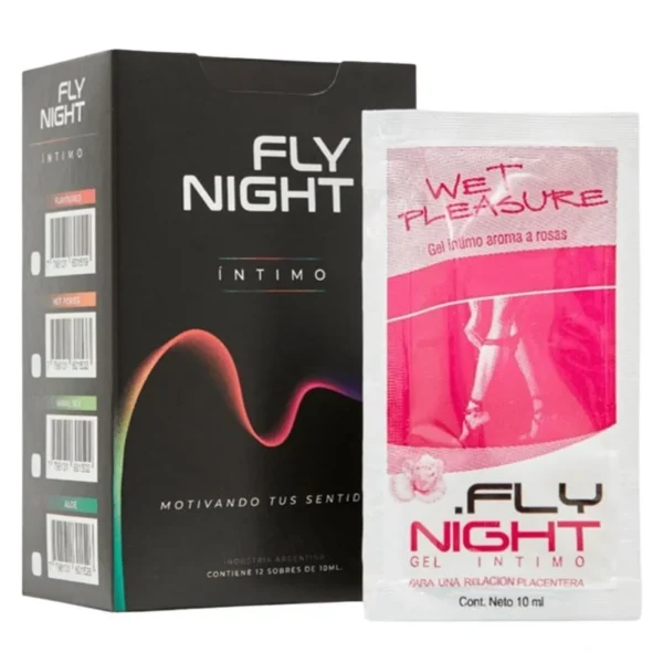 Caja de 12 sachets lubricante Wet Pleasure