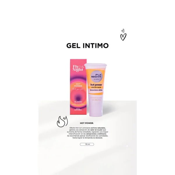 Lubricante efecto calor 70 ml, otra vista