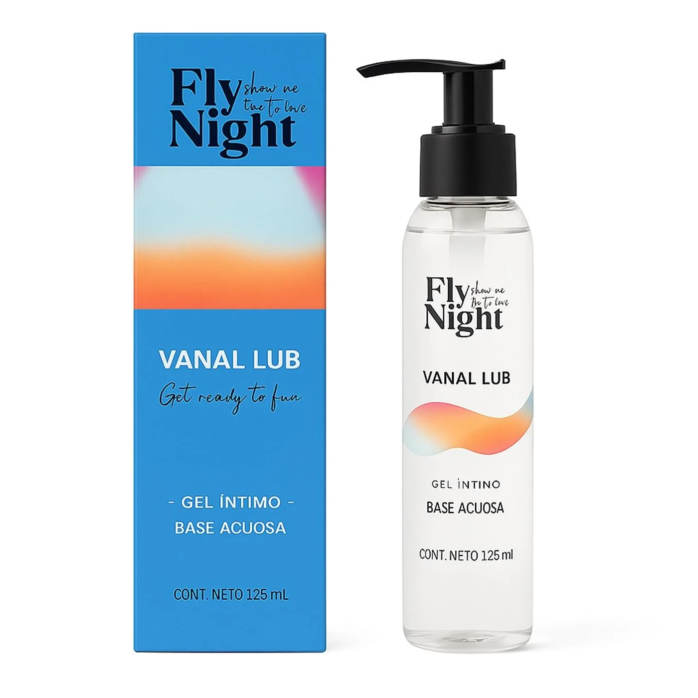 Lubricante anal Lub 125 ml con dosificador