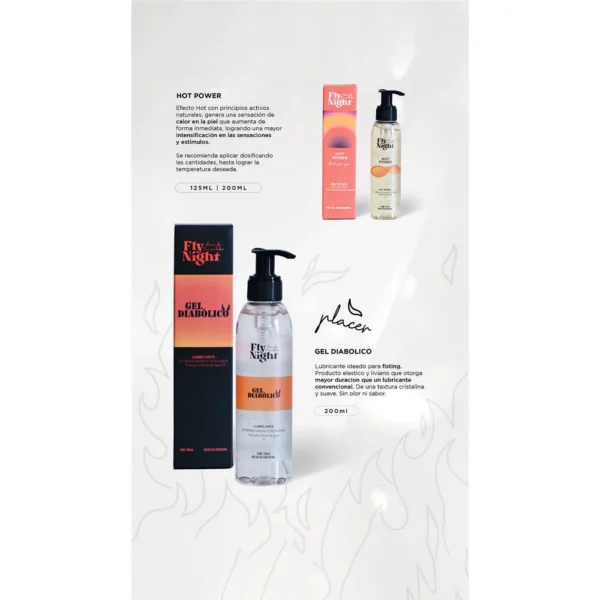 Lubricante efecto calor, otra vista