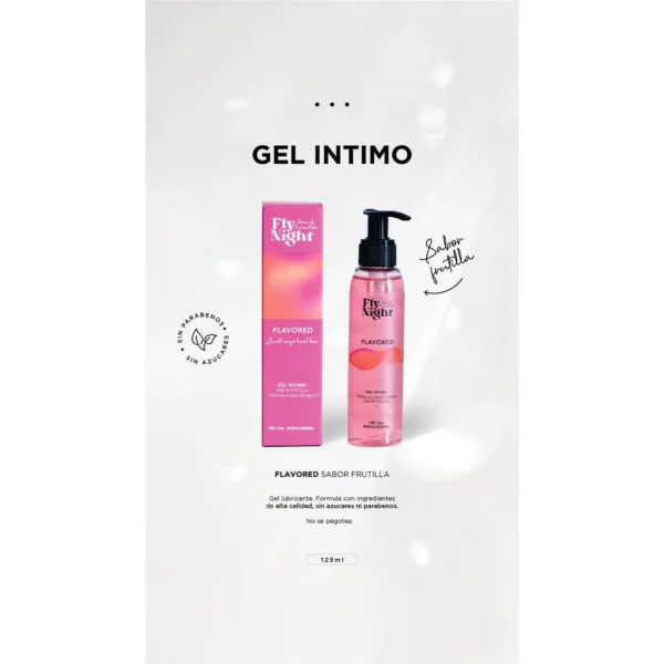 Lubricante frutilla, otra vista