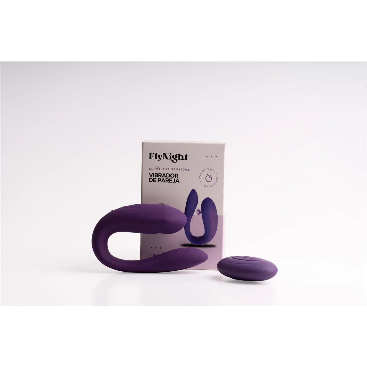 Vibrador para Parejas Nude | Fly Night - Imagen 2
