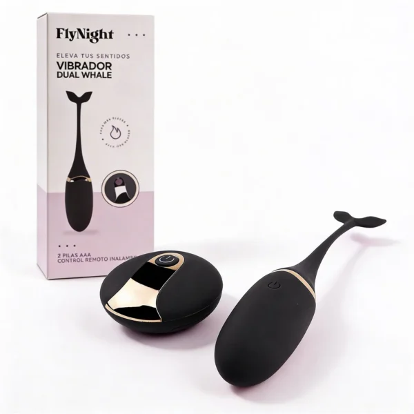 Vibrador Whale negro