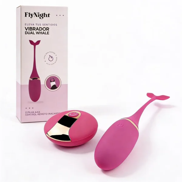 Vibrador Whale rosa
