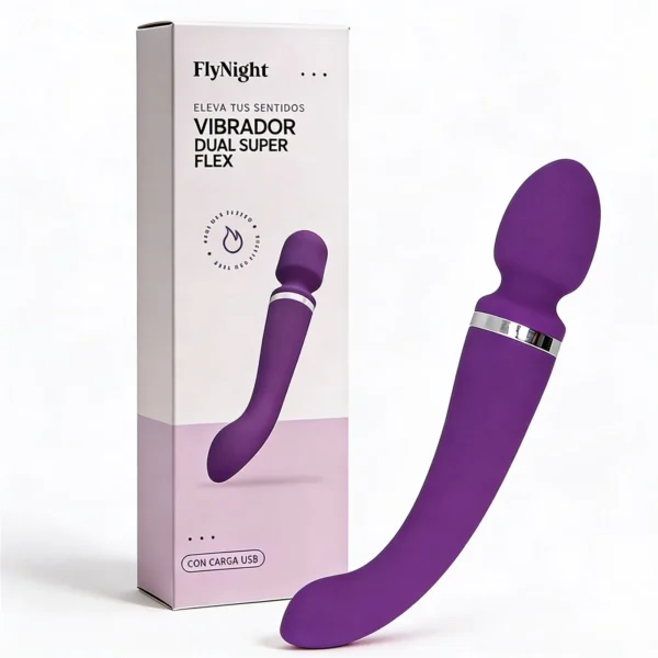 Vibrador Super Flex violeta