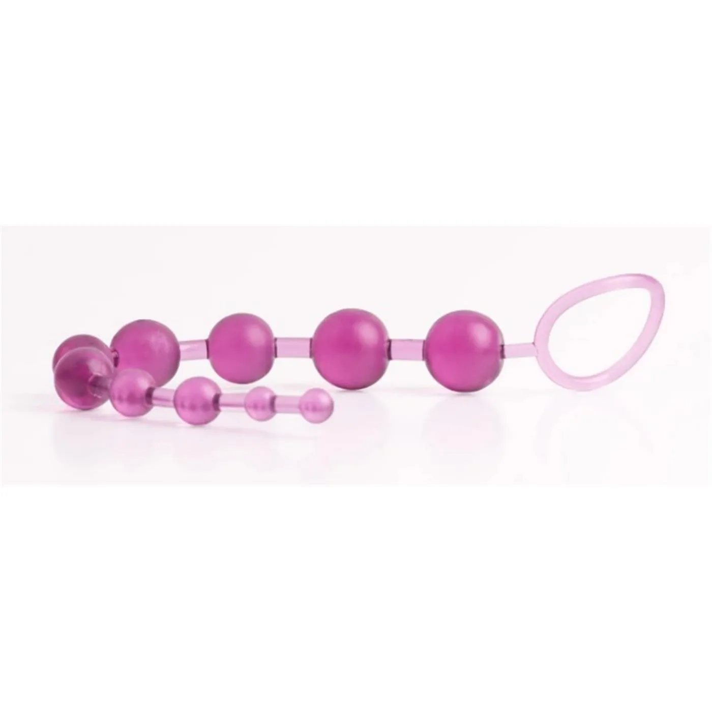 Plug Anal de Bolitas Beads Violeta | Fly Night - Imagen 2