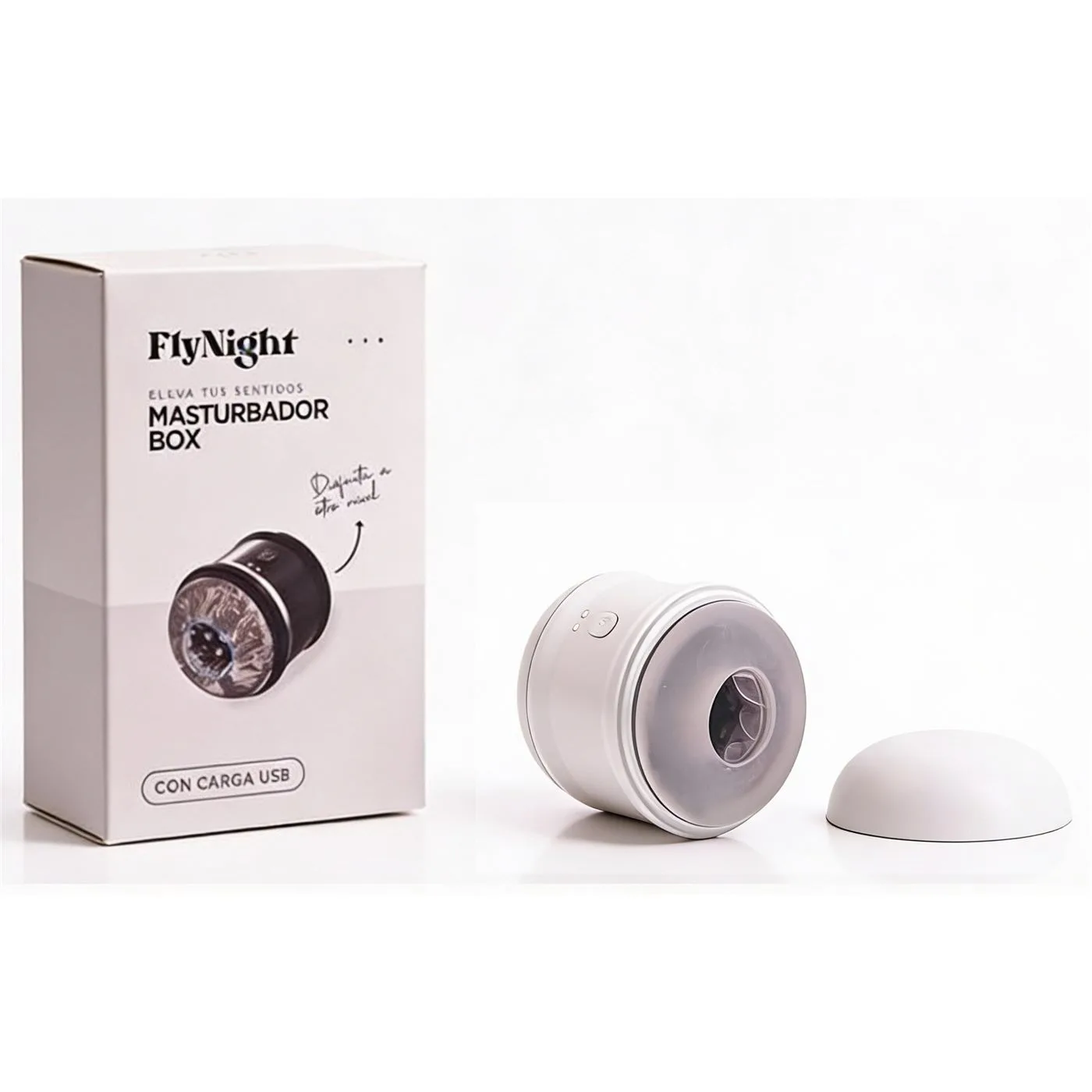 Masturbador Box Blanco | Fly Night