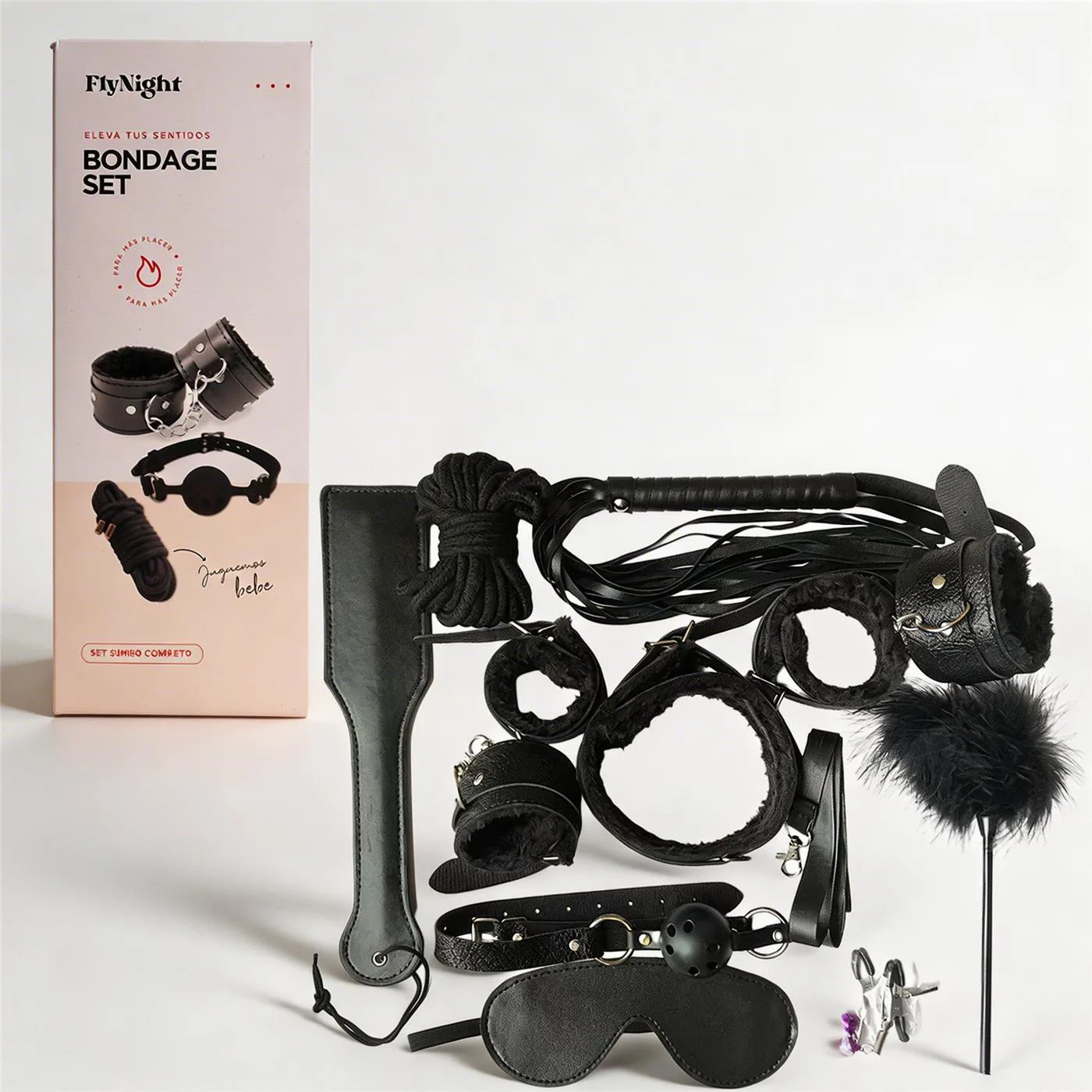 Kit bondage set negro