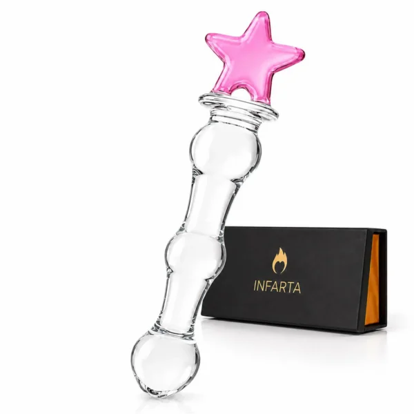 Dildo de vidrio Galaxy Wand