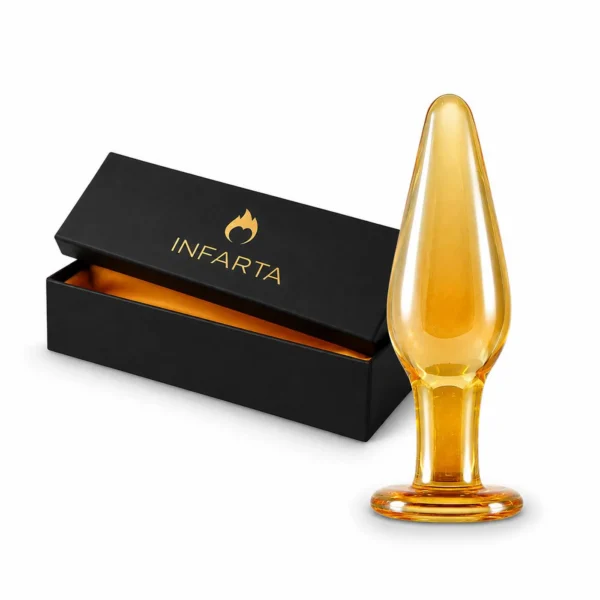Plug anal de vidrio Aurum