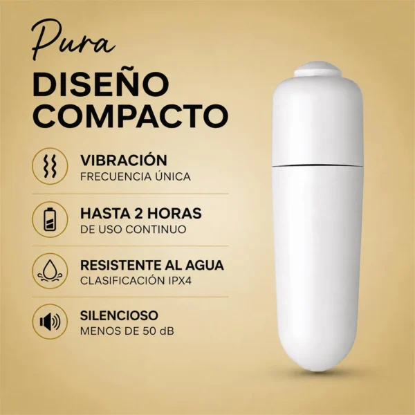 Vibrador Pura, otra vista