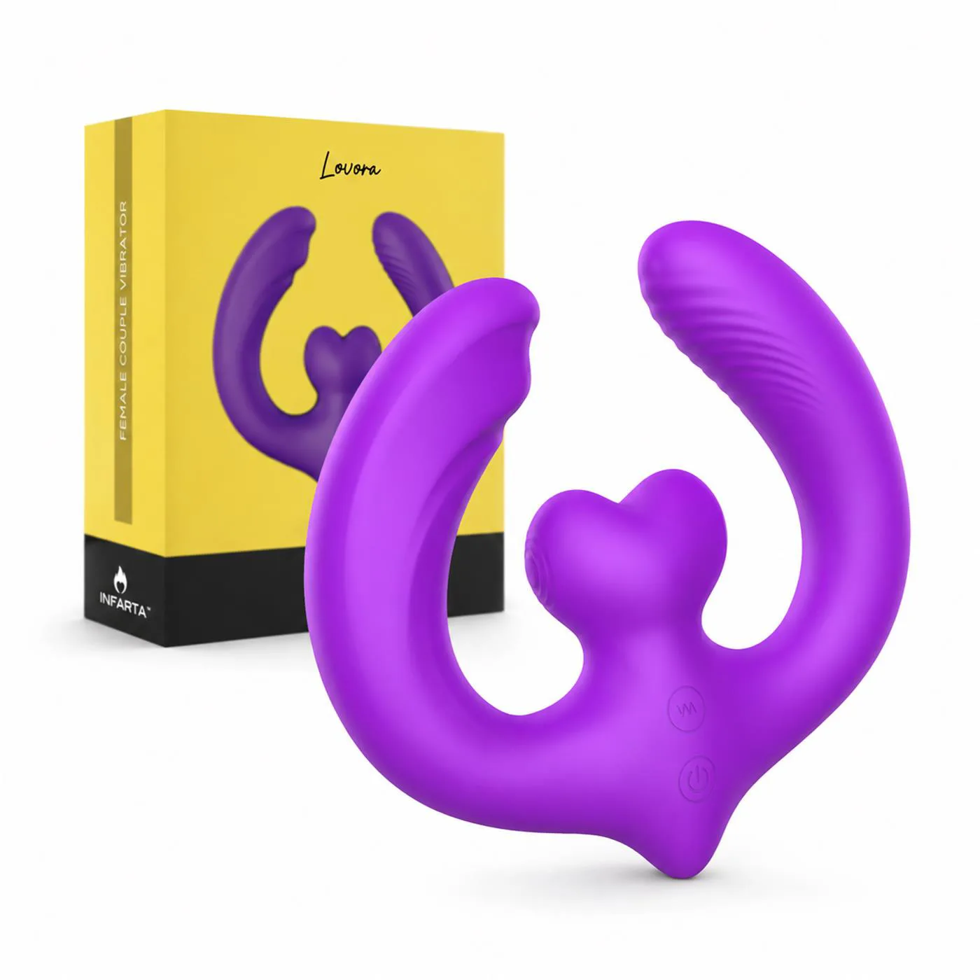 Vibrador para parejas Lovora
