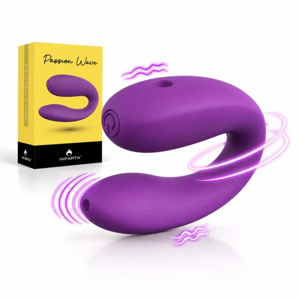 Vibrador para parejas Passion Wave