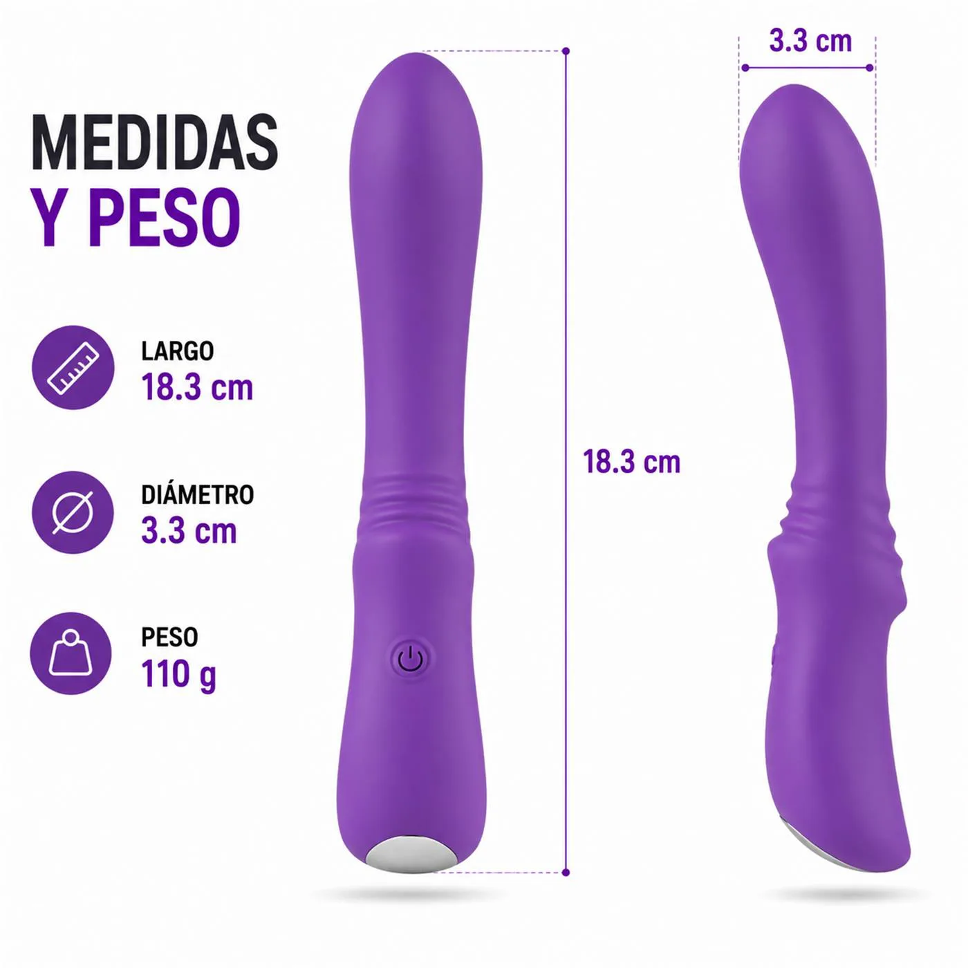 Vibrador Spark, otra vista