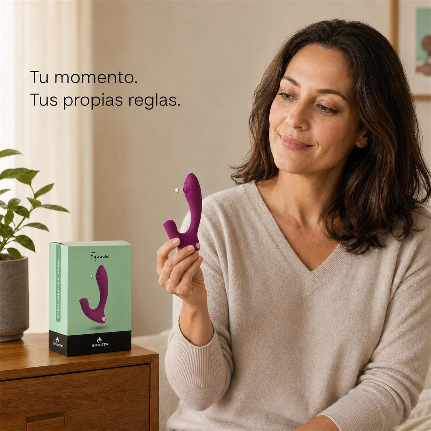 Vibrador Equinox, otra vista
