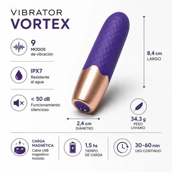 Vibrador Vortex, otra vista