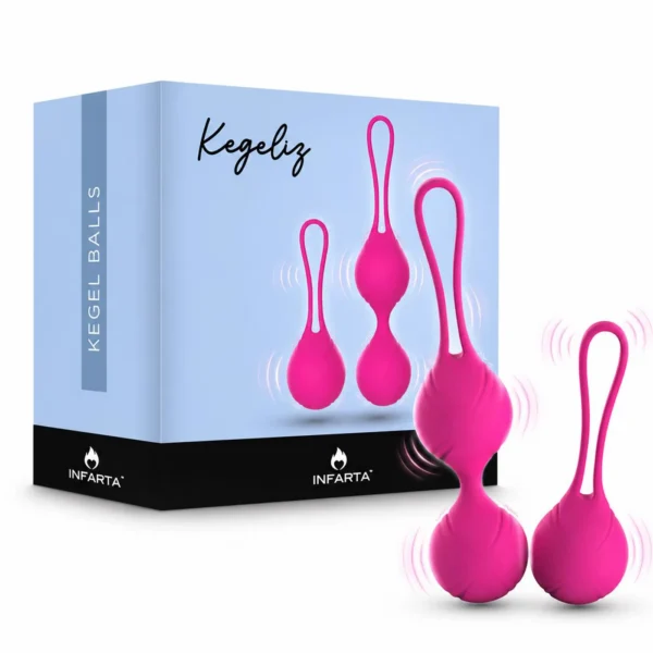 Bolas de Kegel Kegeliz rosa