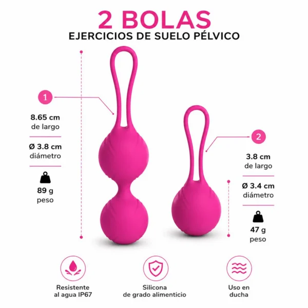 Bolas de Kegel Kegeliz, otra vista