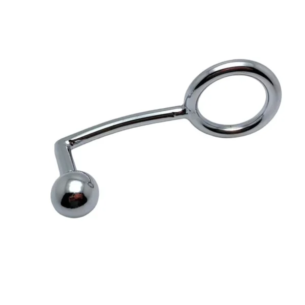 Gancho Anal Metálico con Aro 195 g