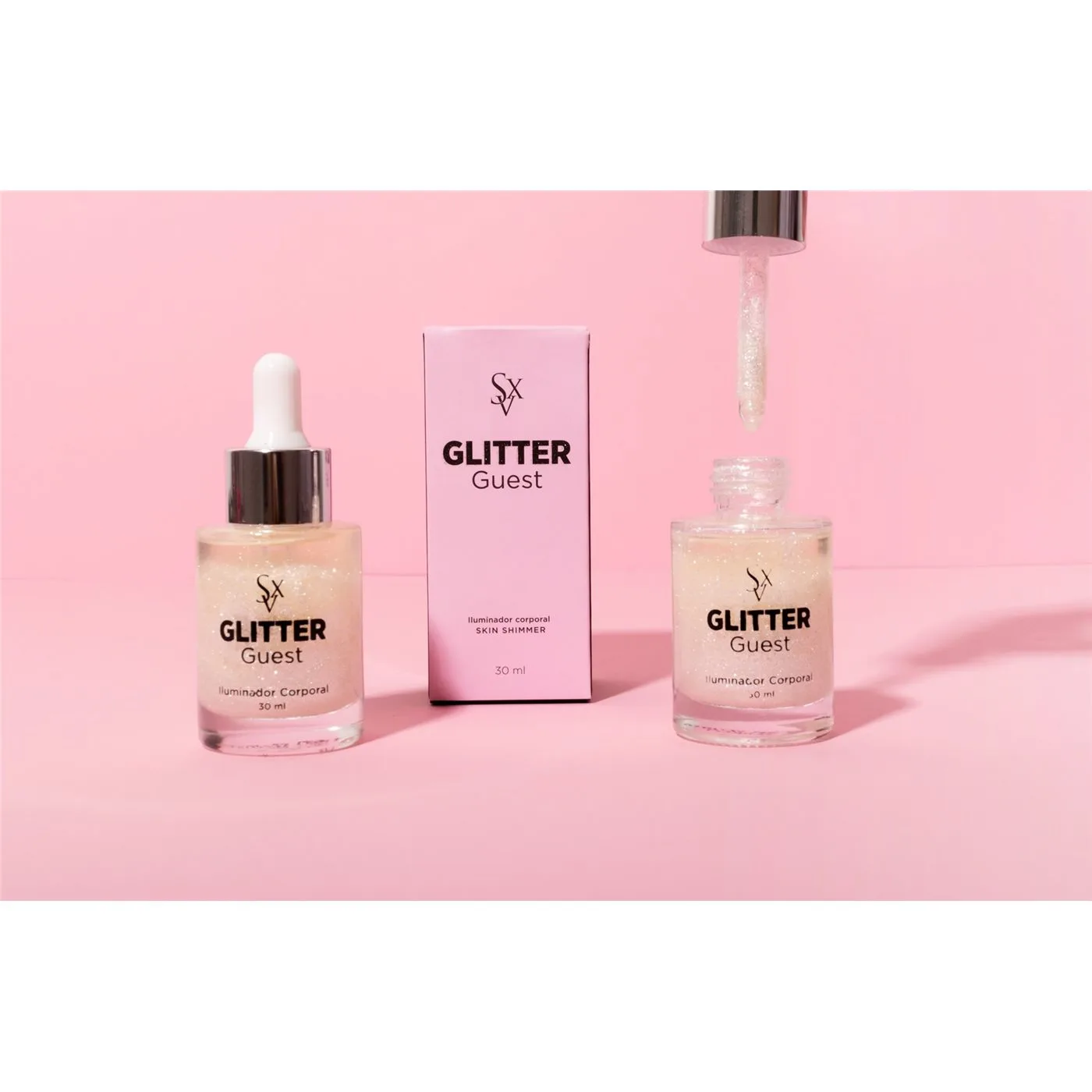 Iluminador Corporal Glitter Guest 30 ml | Sexitive - Imagen 2