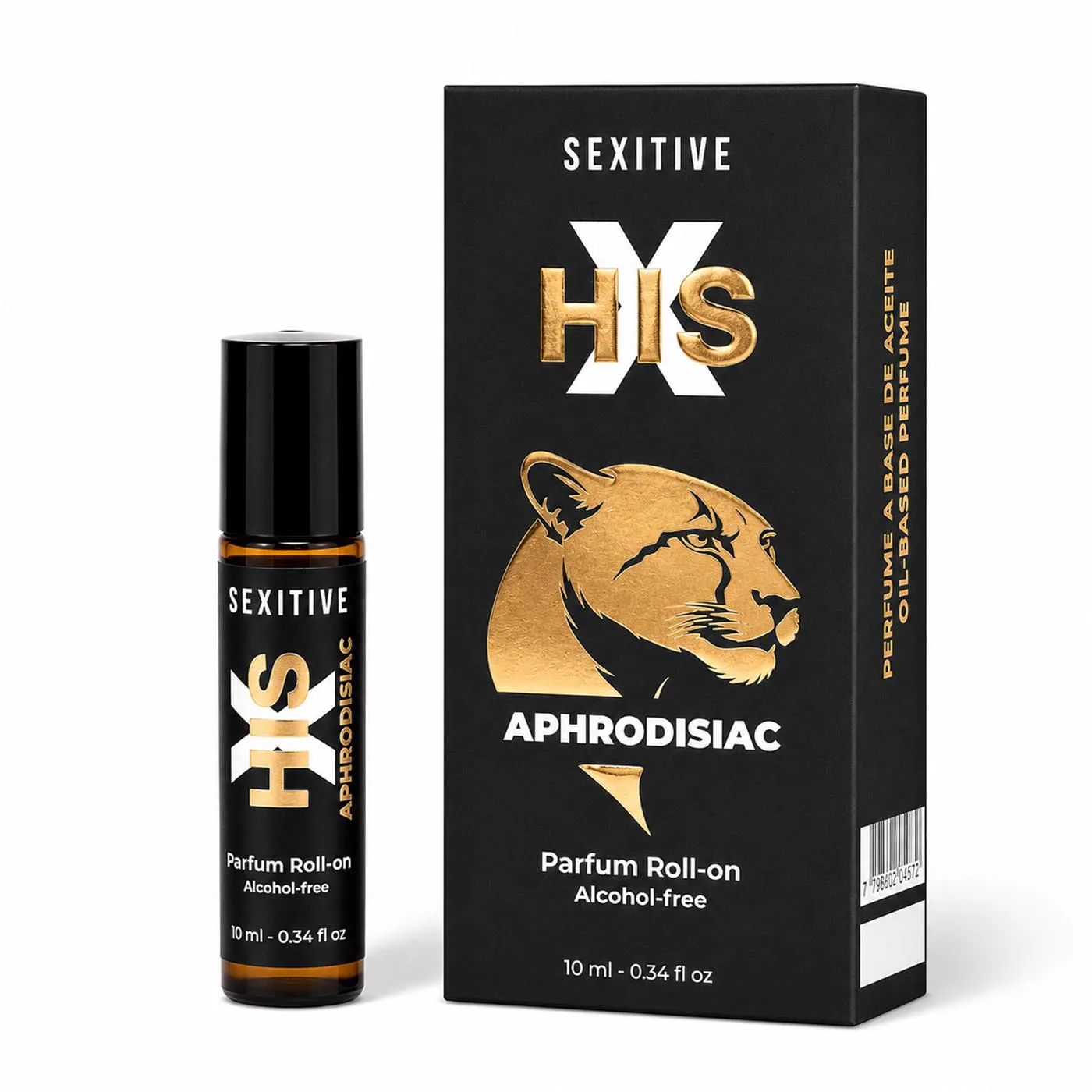 Perfume His X en Aceite Concentrado Roll On 10 ml | Sexitive