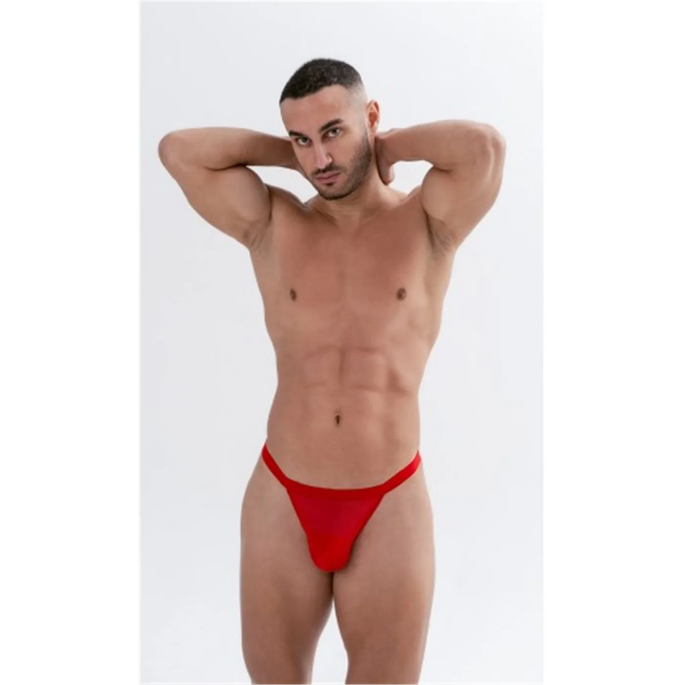 Tanga Colaless de Microtul para Hombre Rojo Talle Único | Malena
