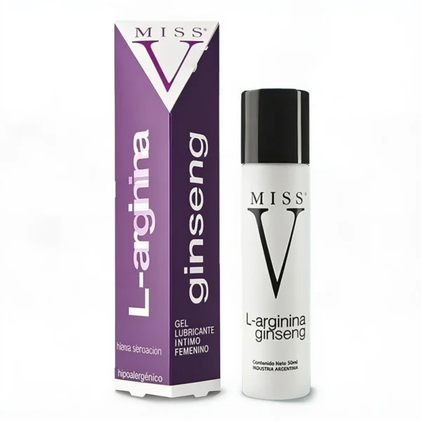 Gel íntimo L-arginina y ginseng Miss V