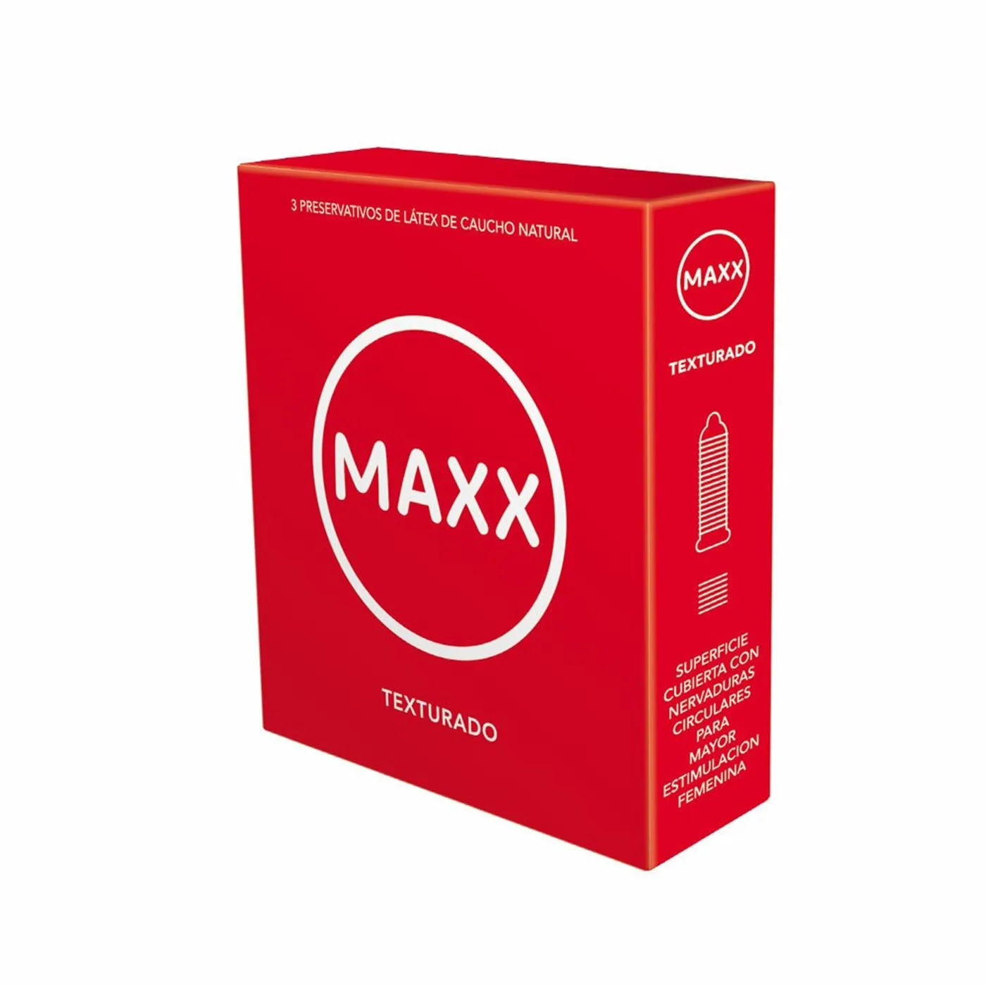Preservativos Texturados Caja x 12 Cajitas de 3 | Maxx