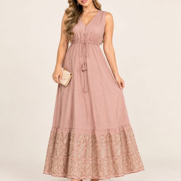 Vestido Importado Con Guarda
